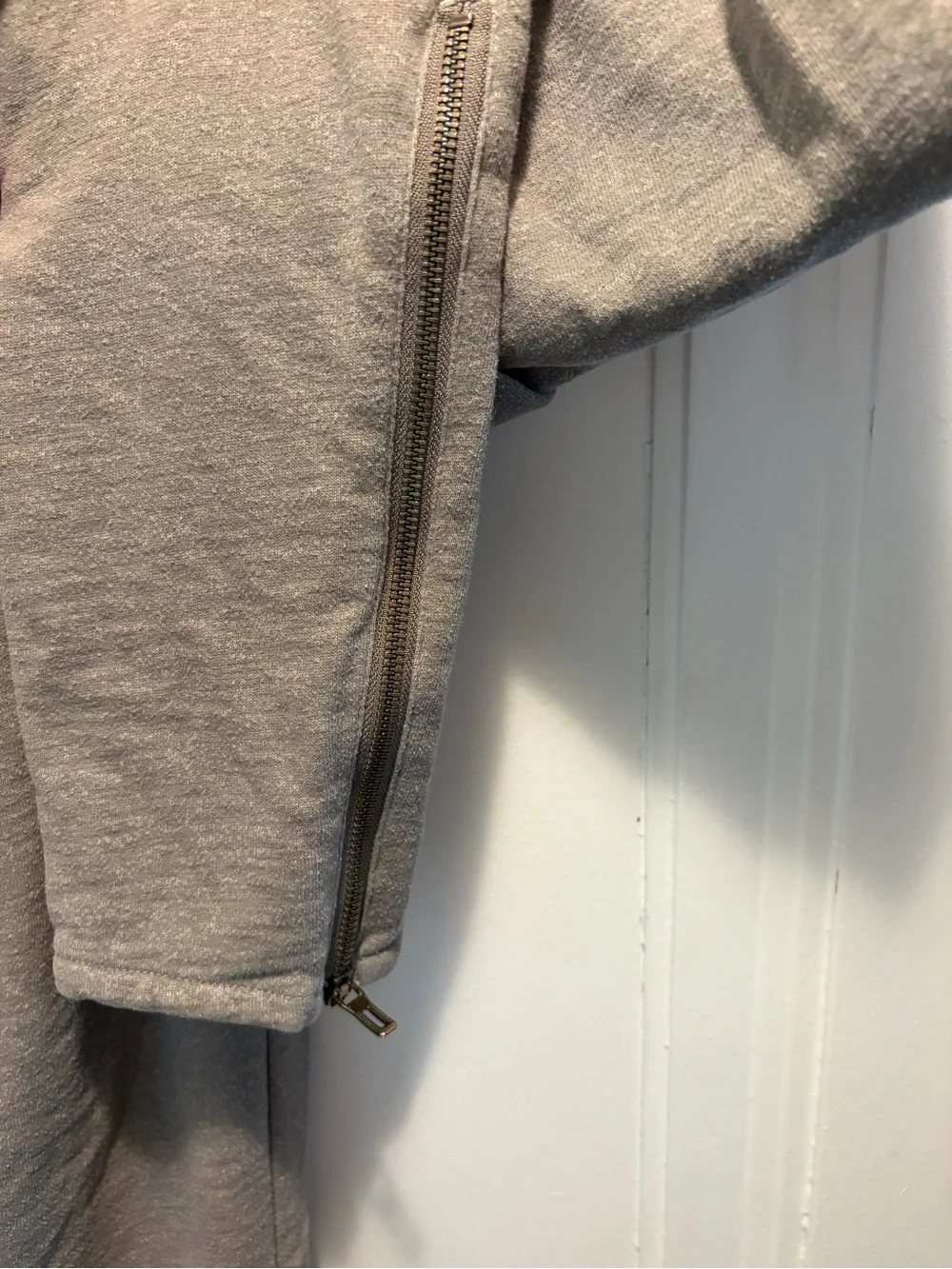 adidas Men's Gray Tapered Zip-Cuff Joggers